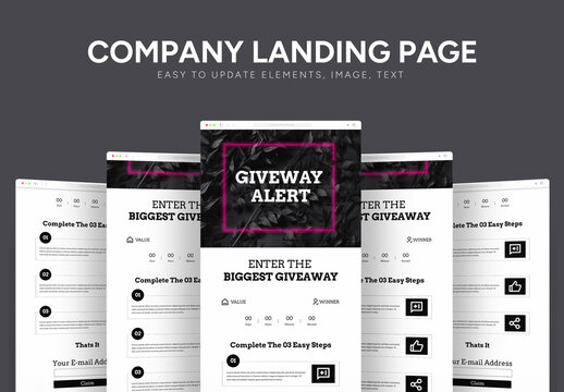 Giveway Email Template