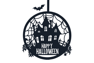 Halloween sign vector 