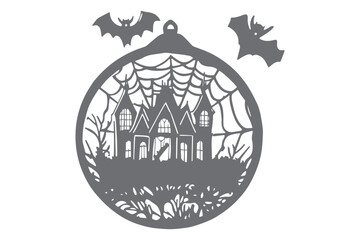 Halloween sign vector 