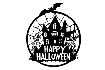 Halloween sign vector 