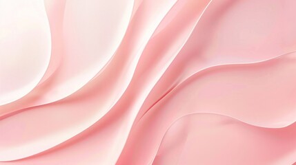 Obraz premium Abstract Pink Flowing Design
