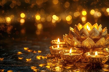 Auspicious beginnings: dhanteras, the start of diwali with rituals of wealth and prosperity, honor goddess lakshmi through prayers, purchasing gold, and lighting diyas to invite blessings