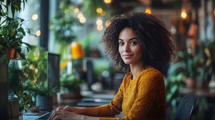 Colleagues of various backgrounds working together in a modern shared office.