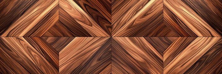 Geometric Wooden Pattern