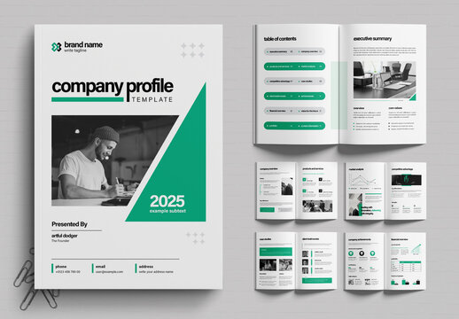 Company Profle Design Layout