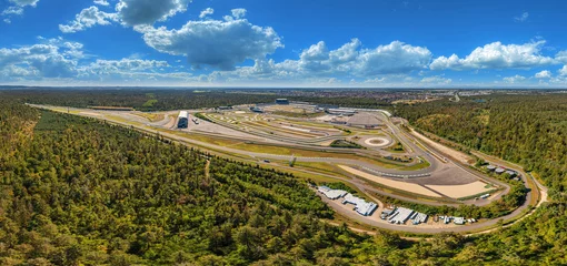  hockenheimring international f1 racetrack germany aerial view north east to south west © Mathias Weil