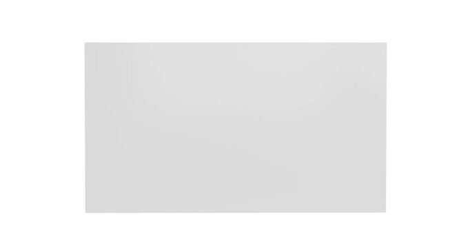 4k Resolution Video: Blue Delivery Automat Terminal Post Lockers Seamless Loop Rotating on a White Background with Alpha Mate