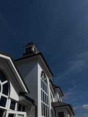 building with blue sky