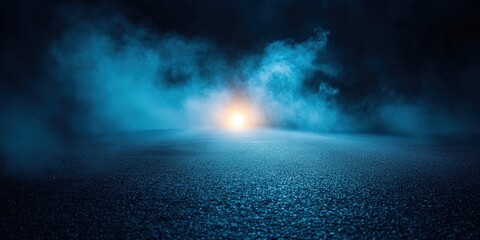 Obraz premium Night road