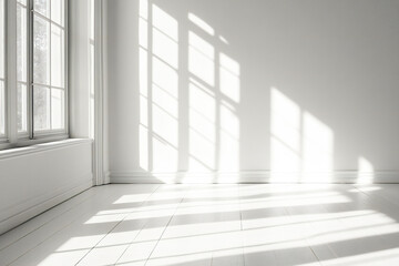 Empty room interior mockup background