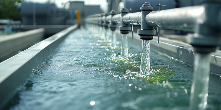 Water treatment factory.