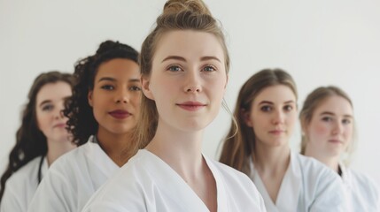 Obraz premium Diverse Group of Women Portrait