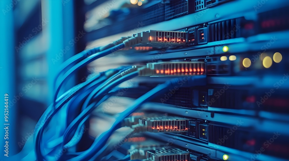 Poster redundant and resilient networking hardware for uninterrupted data center performance and reliabilit
