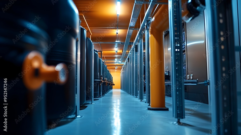 Poster a modern energy efficient data center utilizing geothermal energy for environmentally friendly cooli