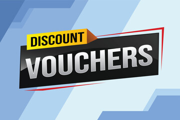 discount voucher vouchers special offer poster banner graphic design icon logo sign symbol social media website coupon advertising store shop online, website, landing page

