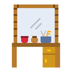 Barber table Icon