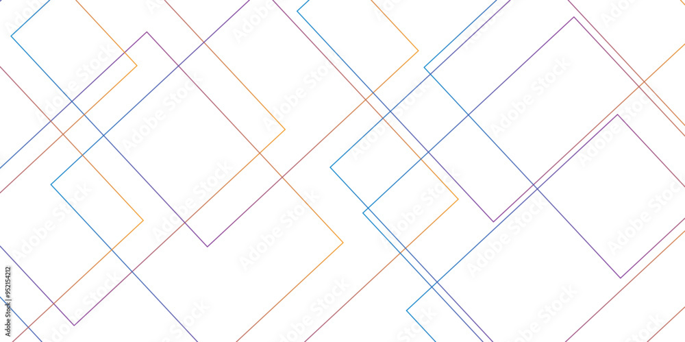 Poster mondrian style of diagonal square pattern vector. design geometric tile gold on black background. mo