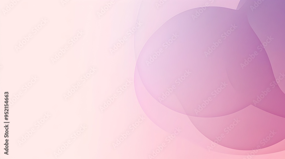 Poster elegant and contemporary minimalistic slide background with a subtle gradient of pastel purple and p