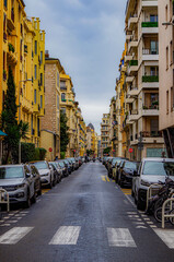 Obraz premium Road of Nice, France