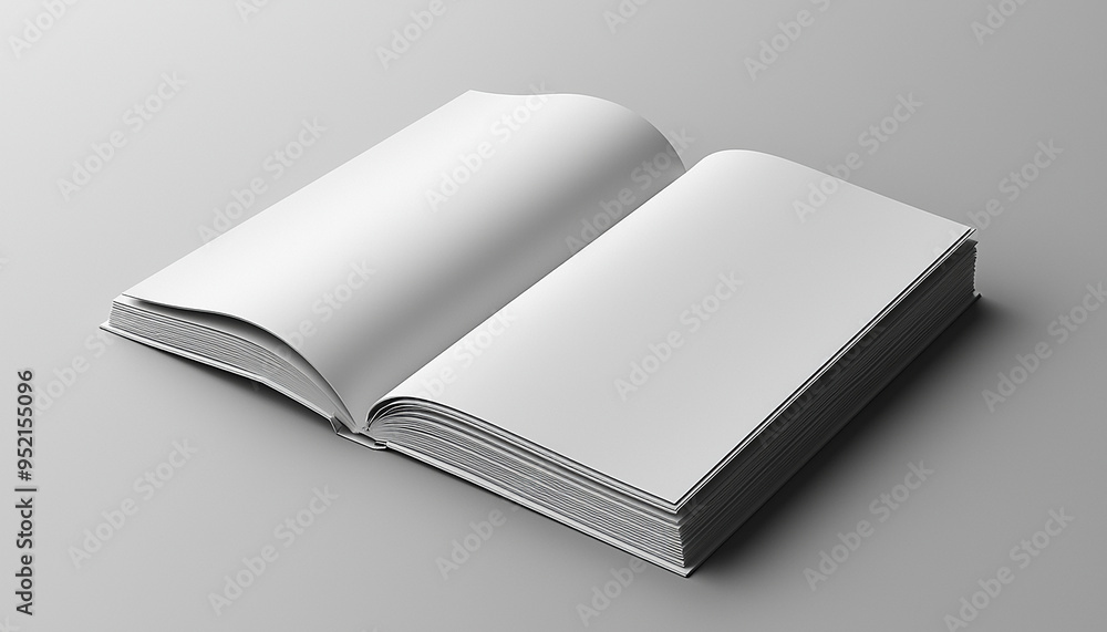 Poster learning from literature, studying wisdom in blank pages generated by ai