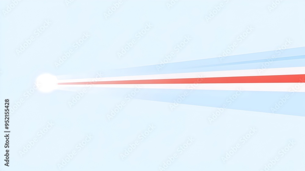 Poster a of a minimalistic slide background featuring a light blue and white color scheme accented with a t