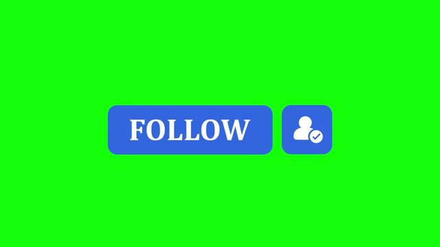 following Green screen animation, follow me green screen background, 4k