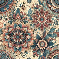 pattern with flowers