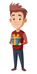 3d Cartoon Male Character Rendering