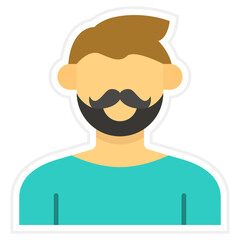 Facial hair Icon