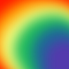 Rainbow Gradient Background, Pride Month