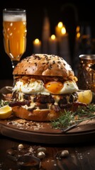 professional burger night
