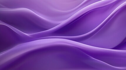 Obraz premium Flowing purple waves creating a luxurious and dynamic abstract background 