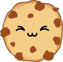 Obraz premium Cute Cookies Illustration