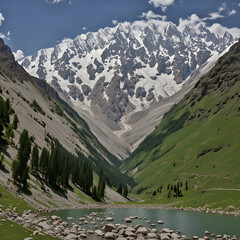 swiss mountains in the mountains