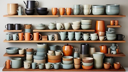 Ceramic tableware collection photo