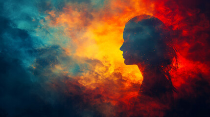 Mental Health Advocacy Art Prints, Awareness Art, Space for Text