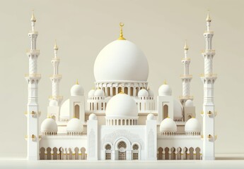 Obraz premium Grand Mosque Architecture