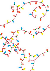 Christmas colorful lamp