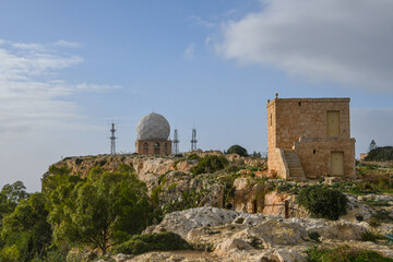 Radarstation an den Dingli Kliffs, Insel Malta