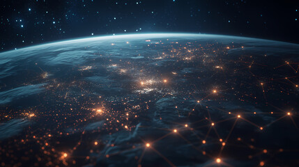 Blue planet in the universe