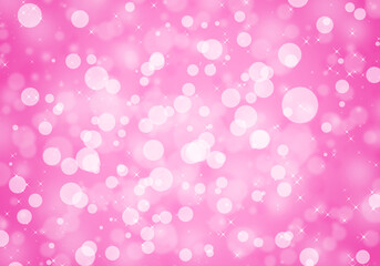 pink bubbles background