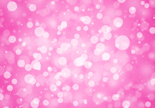 pink bubbles background