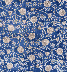 Ajrakh Pattern and block print and batik print Background digital printing textile pattern