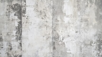 Minimalist concrete-effect wallpaper in soft gray tones, perfect for an industrial-inspired interior.