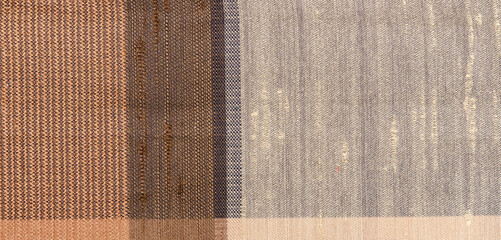 Fototapeta premium Natural linen texture as background