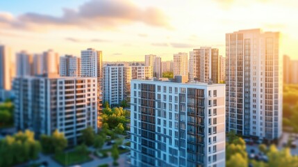 Obraz premium Real estate investment can contribute to community development, urban regeneration, and economic growth, providing both financial returns and social impact 