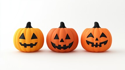 Fototapeta premium Happy Pumpkins