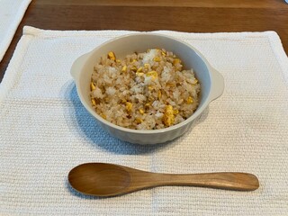 手作りのチャーハン