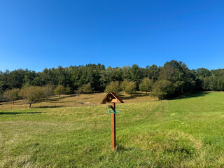 Fototapeta premium Hiking in Vogtland in Saxony