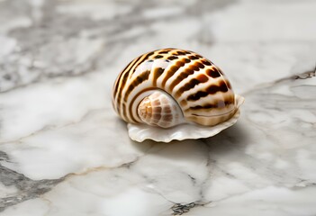 Seashell are beautiful, used as decorations, have patterns and colors.